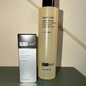 PCA Facial Wash and Resurfacing Serum Set